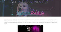 Desktop Screenshot of melaniedahling.com